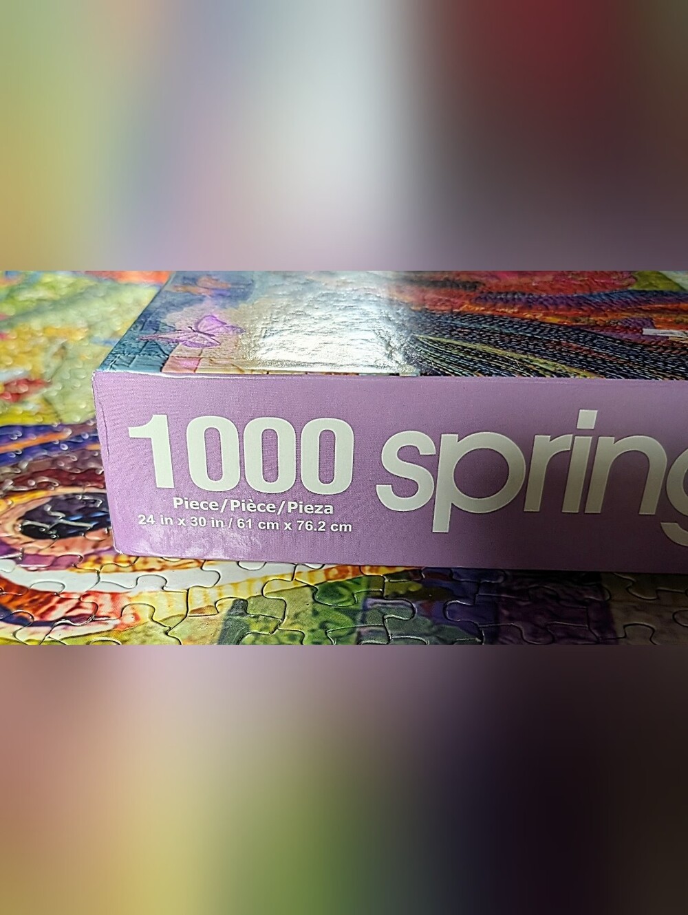 Springbok 1000-Piece Colorful Horse Jigsaw Puzzle - Picture 2 of 3